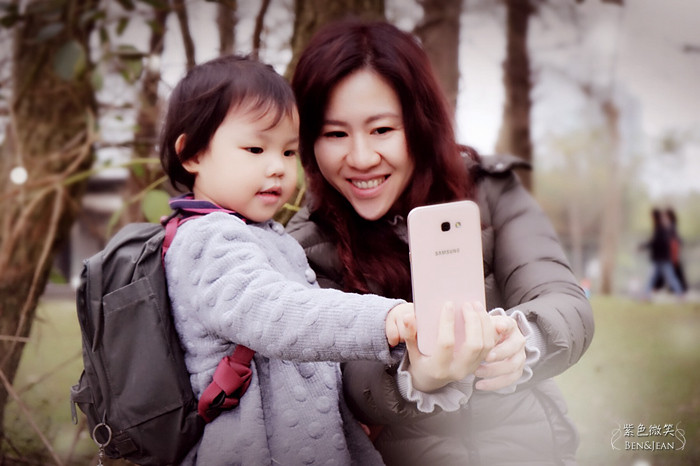 Samsung Galaxy A 2017▋A級防水、A級自拍、A級設計、A級效能，讓我們留下美好親子時光 @紫色微笑 Ben&amp;Jean 饗樂生活