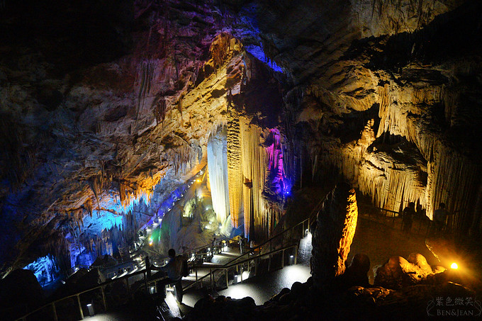 重慶旅遊推薦 芙蓉洞 ▋世界三大洞穴也是中國最美的鐘乳石洞~令人驚豔、炫麗奪目的天然藝術宮殿 @紫色微笑 Ben&amp;Jean 饗樂生活