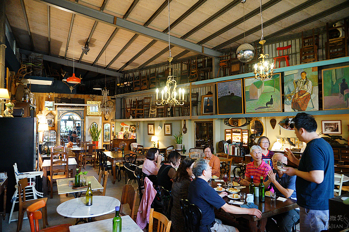 穀倉咖啡 Comme au Bistrot 像在餐酒館》舊穀倉改造餐廳充滿歲月感的濃濃法式雜貨風情 @紫色微笑 Ben&amp;Jean 饗樂生活
