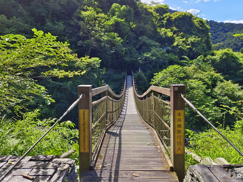 新寮瀑布步道》漫步輕鬆好走森林步道，探訪雙層沁涼瀑布 @紫色微笑 Ben&amp;Jean 饗樂生活