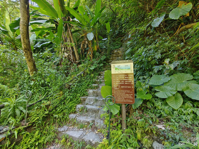 新寮瀑布步道》漫步輕鬆好走森林步道，探訪雙層沁涼瀑布 @紫色微笑 Ben&amp;Jean 饗樂生活