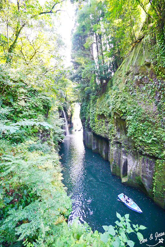 高千穗峽》美如仙境的峽谷，是宮崎縣的地標，也是日本神話的起源地(含交通及划船預約方式) @紫色微笑 Ben&amp;Jean 饗樂生活