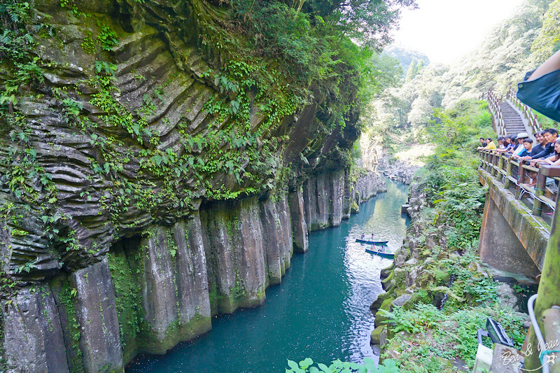 高千穗峽》美如仙境的峽谷，是宮崎縣的地標，也是日本神話的起源地(含交通及划船預約方式) @紫色微笑 Ben&amp;Jean 饗樂生活