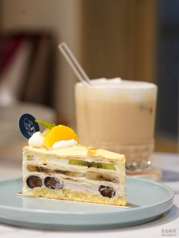 宜蘭下午茶》粢啡所 千層蛋糕甜美可人 藍帶主廚製作 甜點很厲害的宜蘭咖啡館 (原三拾手作甜點) @紫色微笑 Ben&amp;Jean 饗樂生活