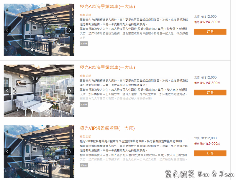 【萊頓霍夫莊園】花蓮壽豐六星級海景露營車｜太平洋第一排一泊二食體驗＋訂房優惠 @紫色微笑 Ben Jean 饗樂生活
