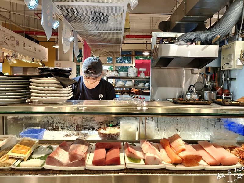 台北美食》神樂市場 隱藏在台北成功市場的高CP值日本料理、蟹蟹宴要預定、海鮮丼、握壽司、生魚片 @紫色微笑 Ben&amp;Jean 饗樂生活