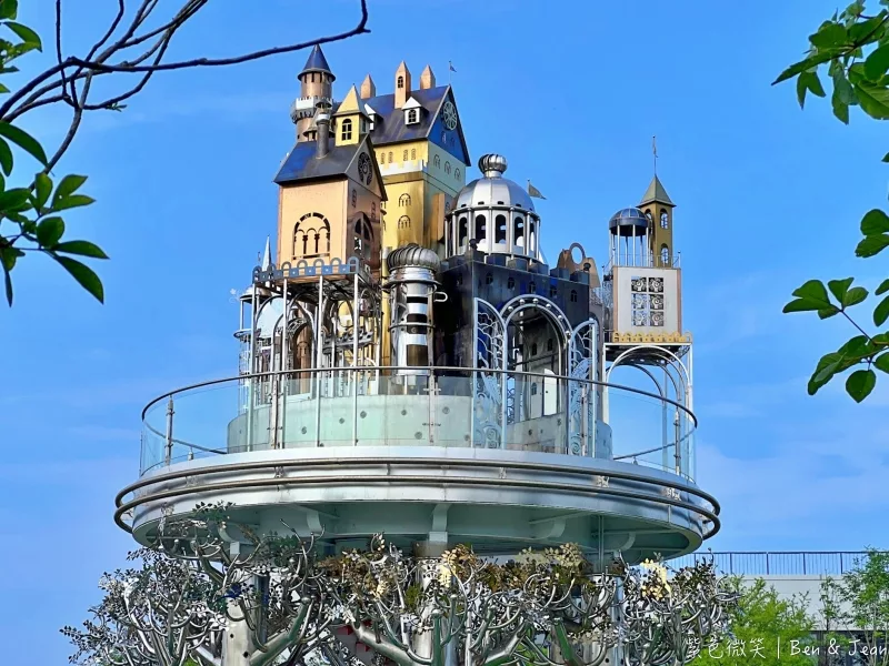 赫蒂法莊園》霍爾的移動城堡現身宜蘭！超夢幻空中城堡、歐洲風莊園、童話鏡池，讓人一秒置身國外！ @紫色微笑 Ben&amp;Jean 饗樂生活