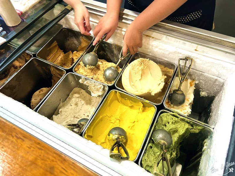 雪王冰淇淋》70多年老字號，73種冰品10種必吃推薦，美顏類冰淇淋、麻油雞、豬腳口味超有創意 @紫色微笑 Ben&amp;Jean 饗樂生活