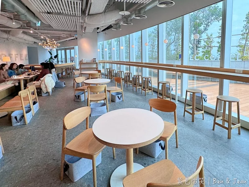 REC COFFEE 》台中旗艦店26樓高空景觀盡收眼底，來自福岡的冠軍咖啡 @紫色微笑 Ben&amp;Jean 饗樂生活