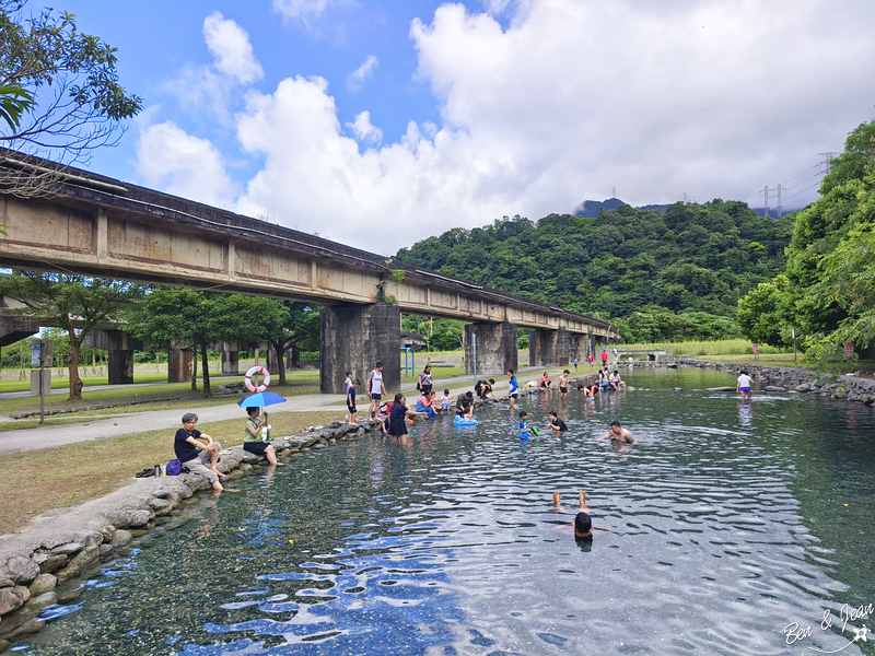 東岳湧泉》免門票熱門戲水景點，16度C的清涼野溪親子景點 @紫色微笑 Ben&amp;Jean 饗樂生活