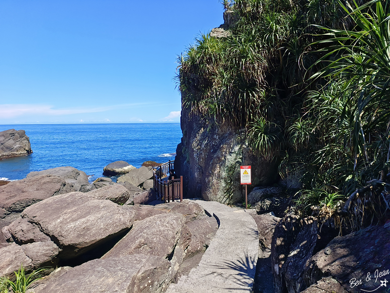 北關海潮公園》一線天秘境網紅拍照打卡聖地，昔日蘭陽八景之一 @紫色微笑 Ben&amp;Jean 饗樂生活