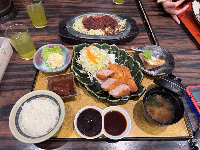 矢場味噌豬排》矢場とん栄 松坂屋店，味噌入味好吃豬排，名古屋必吃之一 @紫色微笑 Ben&amp;Jean 饗樂生活