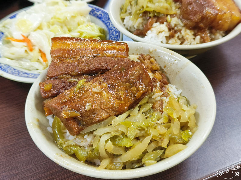 南豐魯肉飯》阿嬤的秘方滷汁飄香60年．魯肉飯(焢肉飯)超好吃.高雄自強夜市美食推薦 @紫色微笑 Ben&amp;Jean 饗樂生活