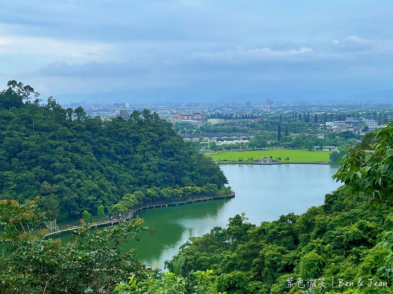 龍潭湖風景區》龍潭湖旁絕美環湖步道、大碗公溜滑梯、白色貨櫃屋 @紫色微笑 Ben&amp;Jean 饗樂生活