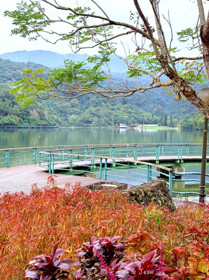 【龍潭湖風景區】宜蘭礁溪龍潭湖旁湖畔茶屋、絕美環湖步道、大碗公溜滑梯、白色貨櫃屋 @紫色微笑 Ben Jean 饗樂生活