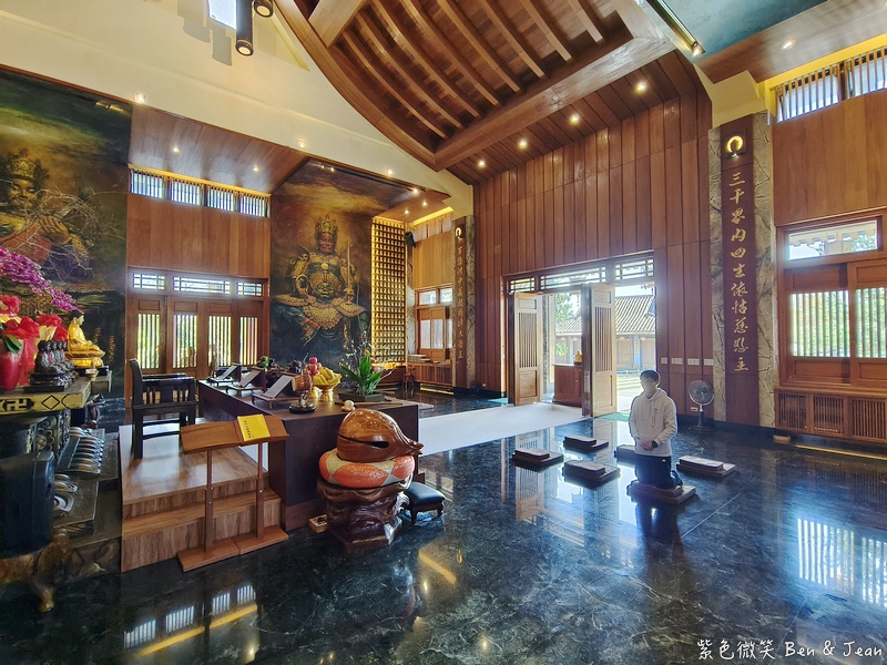 【北后寺】宜蘭員山轉經輪步道讓人感受清淨自在，散發著日本京都寺廟的禪意氛圍的佛寺 @紫色微笑 Ben Jean 饗樂生活