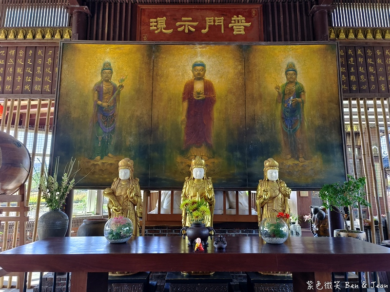 【北后寺】宜蘭員山轉經輪步道讓人感受清淨自在，散發著日本京都寺廟的禪意氛圍的佛寺 @紫色微笑 Ben Jean 饗樂生活