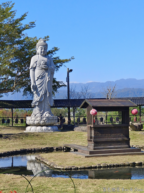 【北后寺】宜蘭員山轉經輪步道讓人感受清淨自在，散發著日本京都寺廟的禪意氛圍的佛寺 @紫色微笑 Ben Jean 饗樂生活