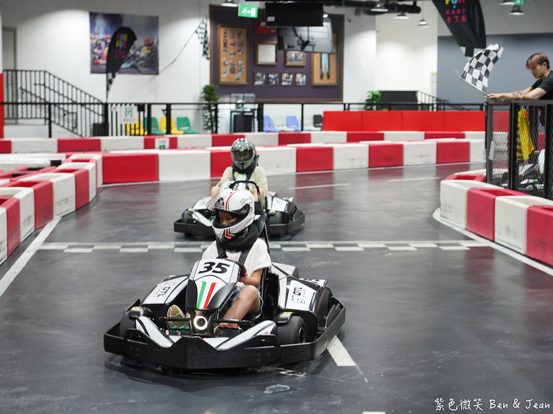 【FUNFUN KART卡丁車】澳門室內電動卡丁車場，享受極致飆速貼背快感｜葡京人H853娛樂廠 @紫色微笑 Ben Jean 饗樂生活