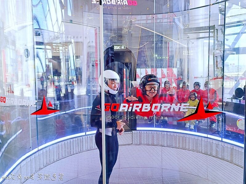 【澳門室內跳傘GoAirborne】葡京人H853娛樂廠優惠套票 @紫色微笑 Ben Jean 饗樂生活