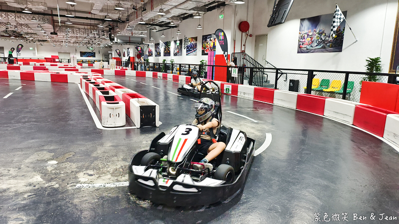 【FUNFUN KART卡丁車】澳門室內電動卡丁車場，享受極致飆速貼背快感｜葡京人H853娛樂廠 @紫色微笑 Ben Jean 饗樂生活