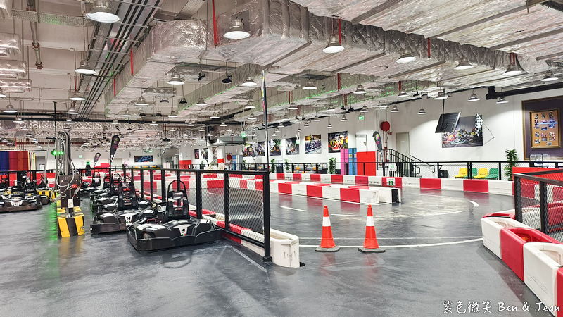 【FUNFUN KART卡丁車】澳門室內電動卡丁車場，享受極致飆速貼背快感｜葡京人H853娛樂廠 @紫色微笑 Ben Jean 饗樂生活