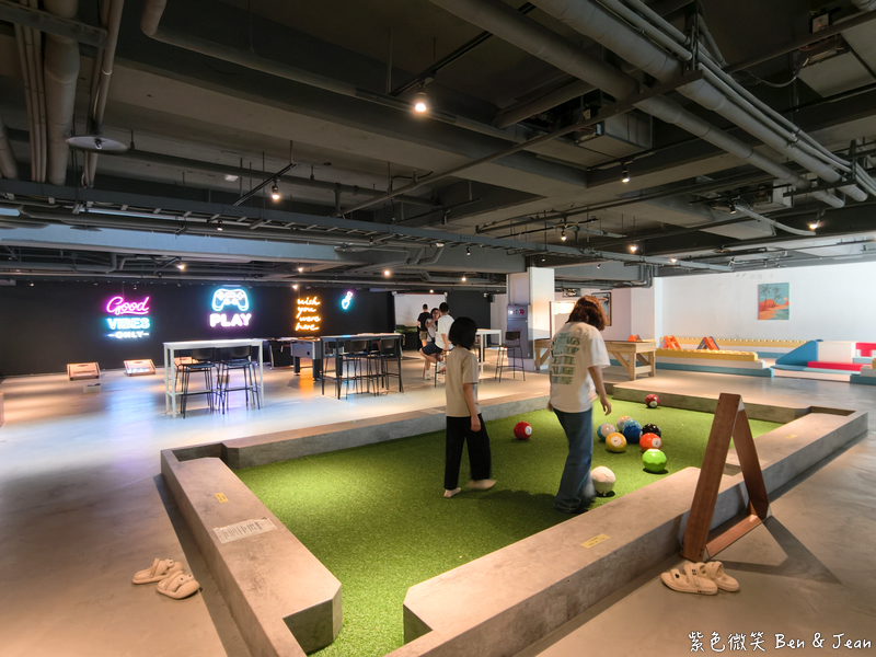 【烏石港OA HOTEL】頭城平價海景旅店｜風呂泡湯＋150坪親子遊戲區，賞鯨衝浪玩外澳！ @紫色微笑 Ben Jean 饗樂生活