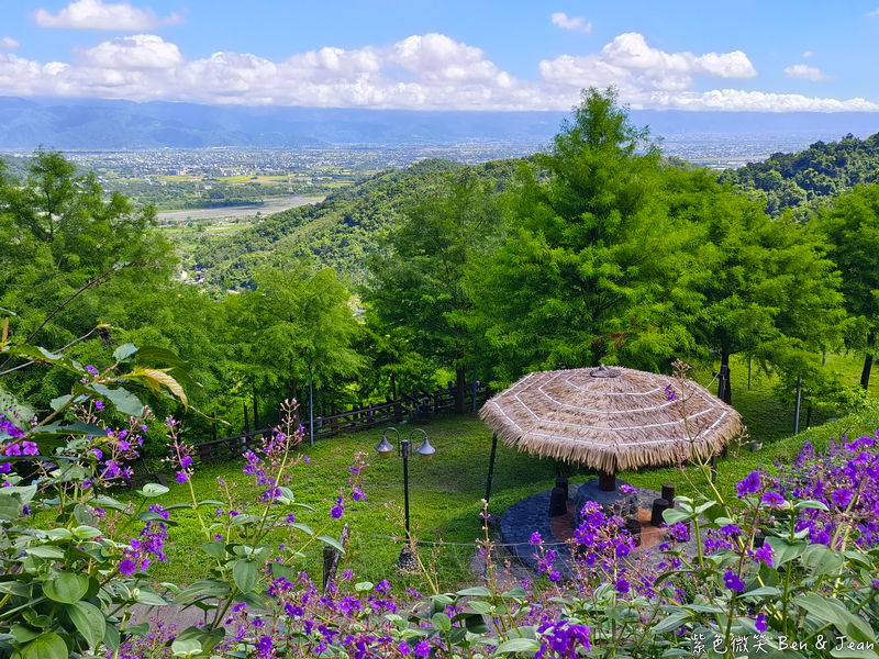 【香格里拉休閒農場】古早童玩有趣又好玩，檜木裝修自然香氛，夏日銀絨牡丹季正熱門 @紫色微笑 Ben Jean 饗樂生活