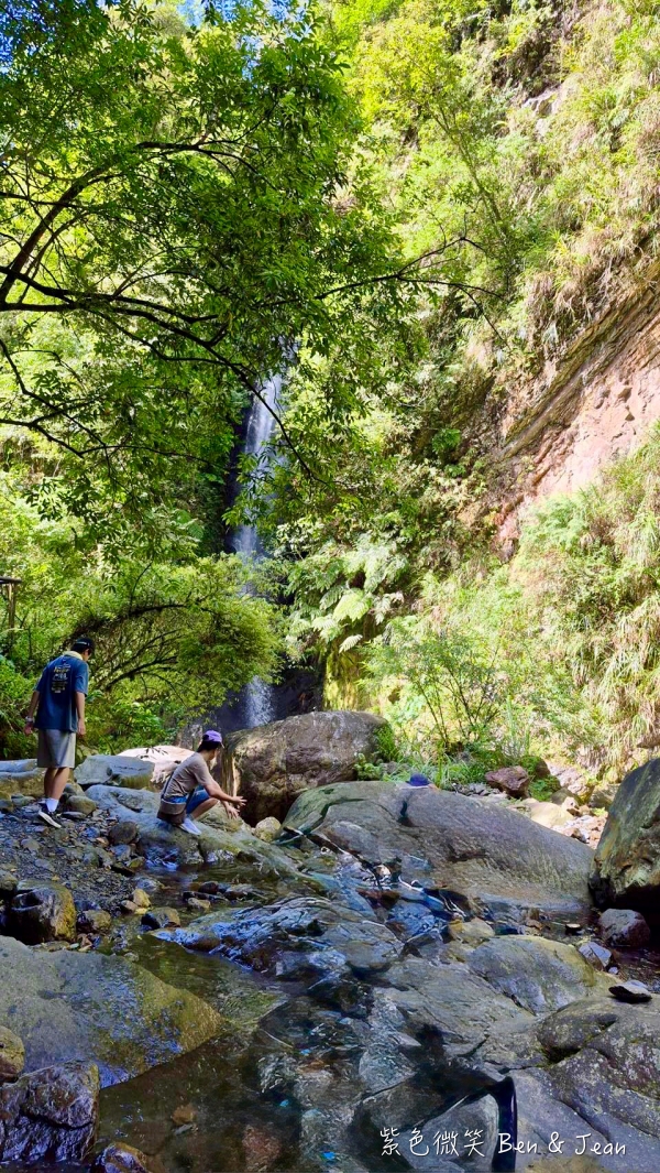 【九寮溪自然步道】宜蘭大同鄉免費戲水景點、賞戈霸瀑布，走進電影《聶隱娘》山林秘境 @紫色微笑 Ben Jean 饗樂生活