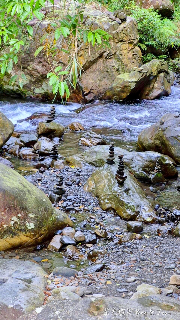 【九寮溪自然步道】宜蘭大同鄉免費戲水景點、賞戈霸瀑布，走進電影《聶隱娘》山林秘境 @紫色微笑 Ben Jean 饗樂生活