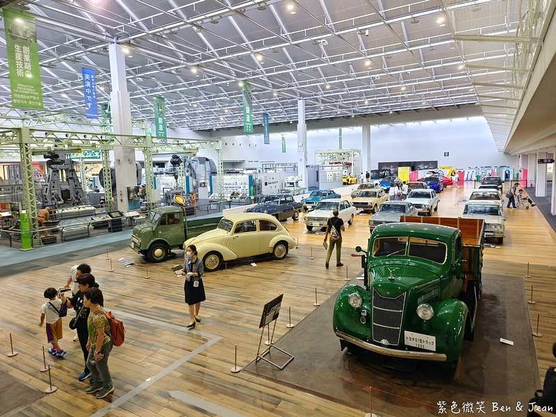 【TOYOTA產業技術紀念館】名古屋親子景點6歲以下免費入場！從紡織到汽車，了解豐田技術發展的殿堂，適合全家大小親子共遊 @紫色微笑 Ben Jean 饗樂生活