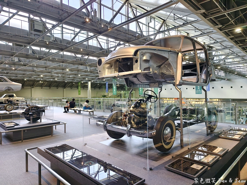 【TOYOTA產業技術紀念館】名古屋親子景點6歲以下免費入場！從紡織到汽車，了解豐田技術發展的殿堂，適合全家大小親子共遊 @紫色微笑 Ben Jean 饗樂生活