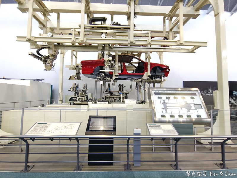 【TOYOTA產業技術紀念館】名古屋親子景點6歲以下免費入場！從紡織到汽車，了解豐田技術發展的殿堂，適合全家大小親子共遊 @紫色微笑 Ben Jean 饗樂生活