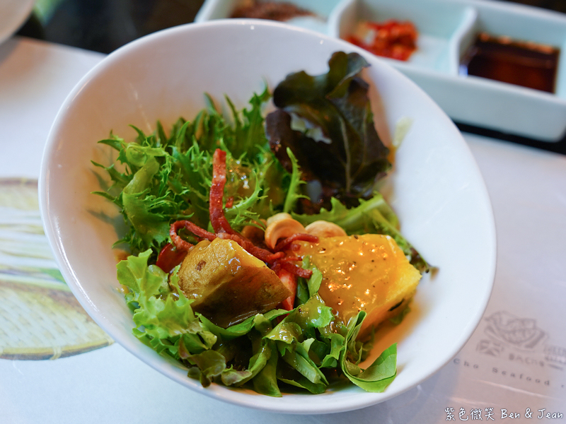 【大洲魚寮】宜蘭無菜單料理套餐1080元起最新菜單!綠意繚繞的約會景觀庭園餐廳 @紫色微笑 Ben Jean 饗樂生活