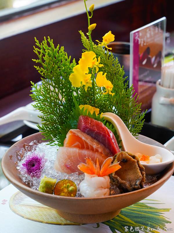 【大洲魚寮】宜蘭無菜單料理套餐1080元起最新菜單!綠意繚繞的約會景觀庭園餐廳 @紫色微笑 Ben Jean 饗樂生活