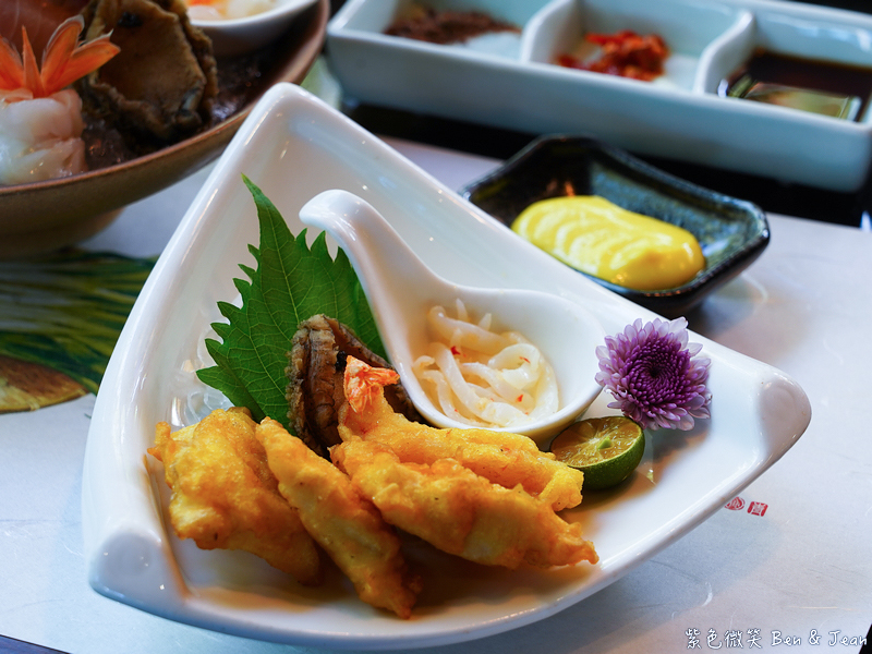 【大洲魚寮】宜蘭無菜單料理套餐1080元起最新菜單!綠意繚繞的約會景觀庭園餐廳 @紫色微笑 Ben Jean 饗樂生活
