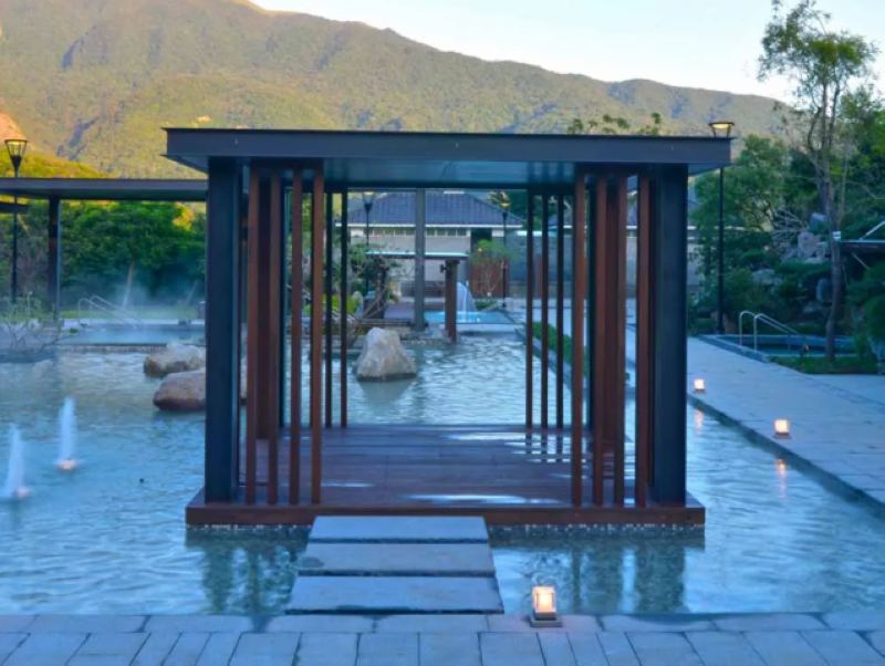 【陽明山天籟渡假酒店】2000坪溫泉水樂園！無邊際泉池＋旋轉滑水道＋SPA露天風呂一日遊 @紫色微笑 Ben Jean 饗樂生活