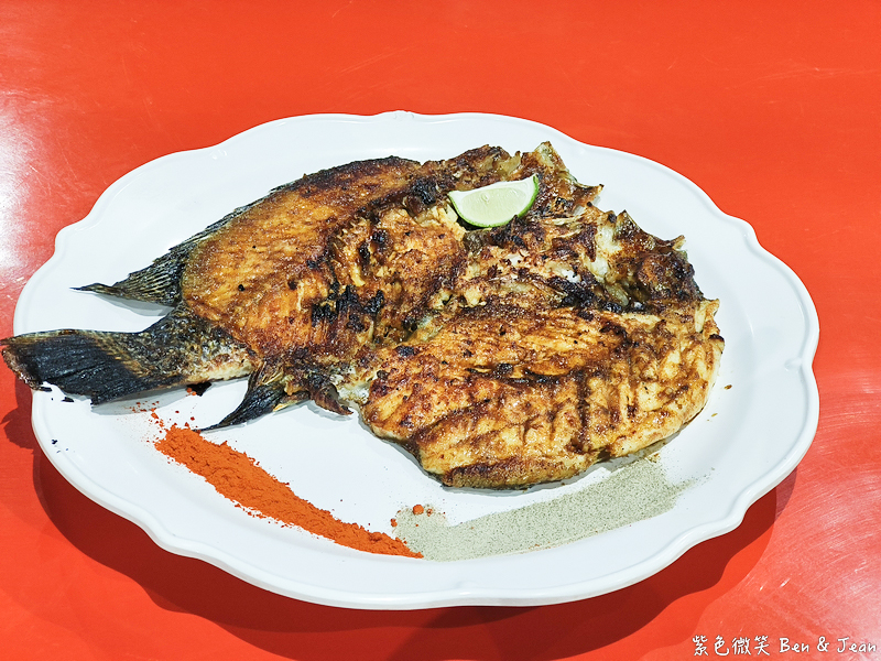 【塭底烤魚】老饕必訪海鮮熱炒名店，鹽烤台灣鯛尚出名 (含菜單) @紫色微笑 Ben Jean 饗樂生活