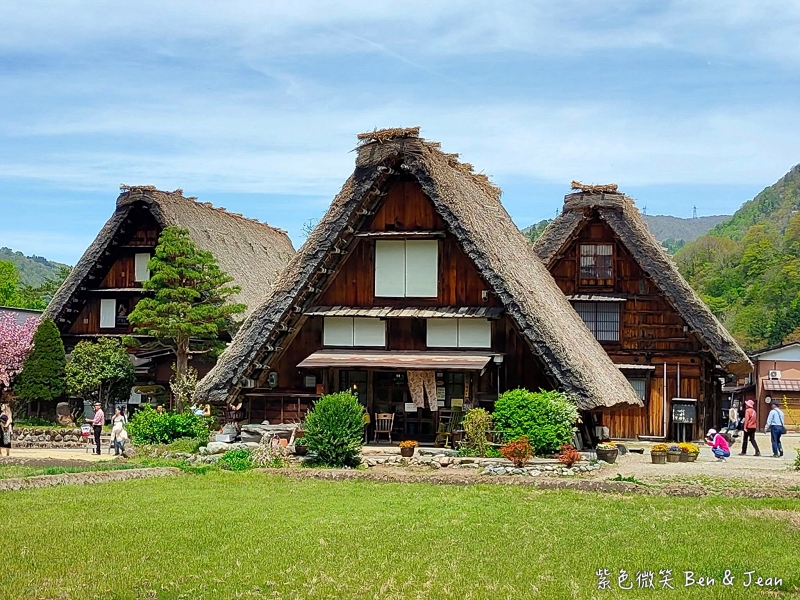 【白川鄉合掌村】2025景點美食伴手禮、住宿泡湯、冬季點燈＆交通地圖 @紫色微笑 Ben Jean 饗樂生活