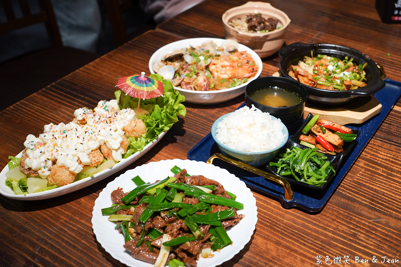 【函館居酒屋】羅東必吃煲仔菜、串燒、熱炒！高CP值家庭、朋友聚餐、深夜食堂首選 @紫色微笑 Ben Jean 饗樂生活