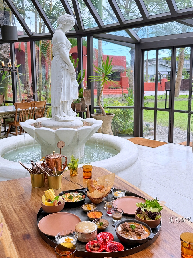 【山里蒔花光屋餐廳】摩洛哥異國風早午餐＆下午茶｜菜單價位、精緻地中海料理 @紫色微笑 Ben Jean 饗樂生活