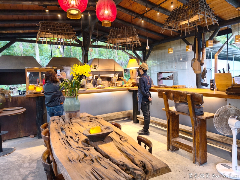 【野夫炊煙】百年石頭屋改建法式餐廳，盡享頂級餐點與湖光山色 @紫色微笑 Ben Jean 饗樂生活