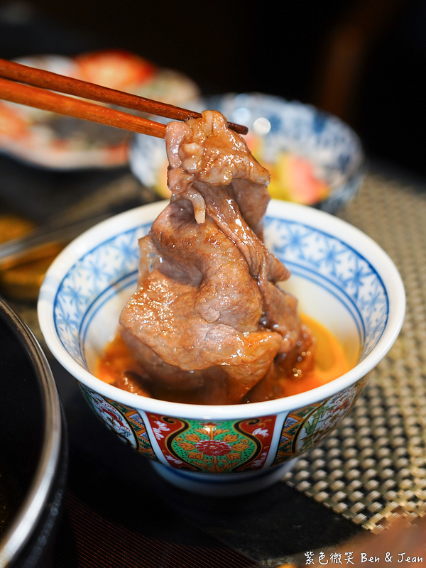 【祇園.禪院壽喜燒專門店】台北頂級關西風壽喜燒首選！三大銘柄和牛、全包廂私密空間、專人桌邊料理，大安約會慶生商務聚餐完美之選，台北名店橋山壽喜燒姐妹店 @紫色微笑 Ben Jean 饗樂生活