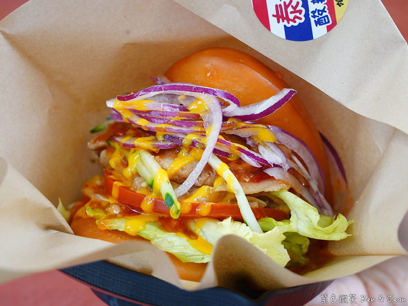 【2026宜蘭市必吃美食】鐵桶刈包｜運動公園人氣時尚刈包，滷肉香嫩超銷魂 @紫色微笑 Ben Jean 饗樂生活