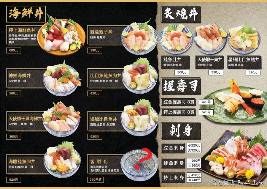 【神樂市場】台北大安區必吃！成功市場隱藏版日本料理，高 CP 值海鮮丼、握壽司，預約制「蟹蟹宴」超澎湃（近捷運科技大樓站） @紫色微笑 Ben Jean 饗樂生活