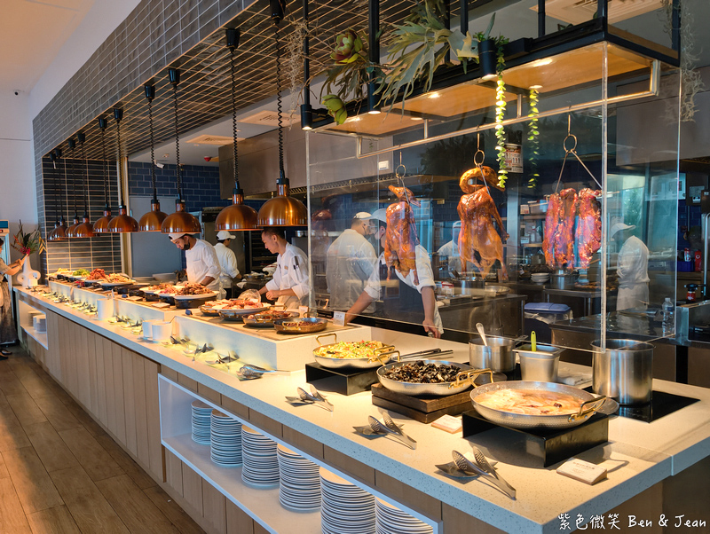 【凱渡廣場酒店 】宜蘭親子泳池飯店一泊二食開箱：龜山島無敵海景、海水池、400坪親子設施與百匯美食一次滿足 @紫色微笑 Ben Jean 饗樂生活