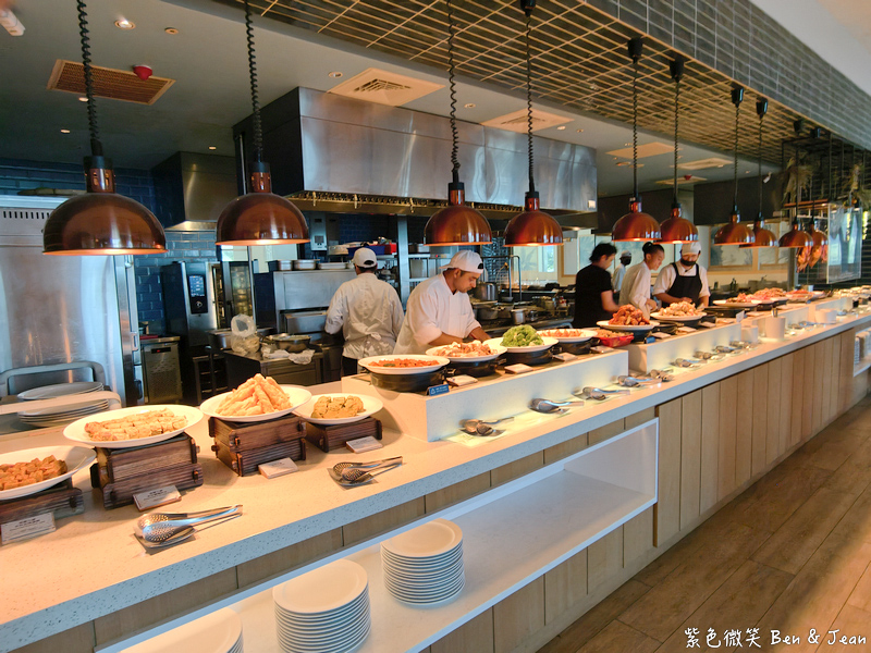 【凱渡廣場酒店 】宜蘭親子泳池飯店一泊二食開箱：龜山島無敵海景、海水池、400坪親子設施與百匯美食一次滿足 @紫色微笑 Ben Jean 饗樂生活