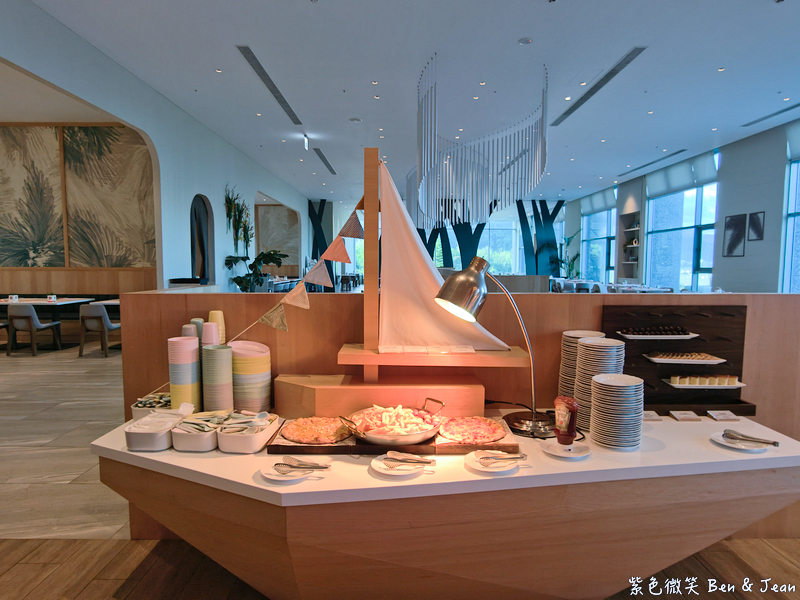 【凱渡廣場酒店 】宜蘭親子泳池飯店一泊二食開箱：龜山島無敵海景、海水池、400坪親子設施與百匯美食一次滿足 @紫色微笑 Ben Jean 饗樂生活