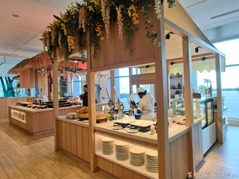 【凱渡廣場酒店 】宜蘭親子泳池飯店一泊二食開箱：龜山島無敵海景、海水池、400坪親子設施與百匯美食一次滿足 @紫色微笑 Ben Jean 饗樂生活