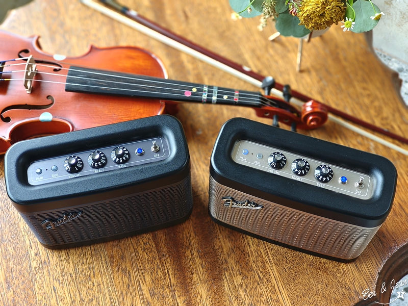 Fender Newport 2 藍牙喇叭 》 經典復古顏值高，質感音質一級棒，也是家中的美型小家電 @紫色微笑 Ben&amp;Jean 饗樂生活